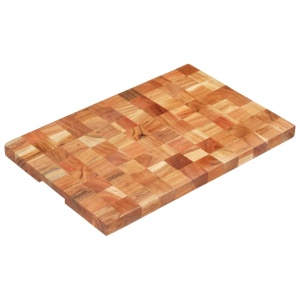 Placă de tocat, 60 x 40 x 3,8 cm, lemn masiv de acacia - Img 7