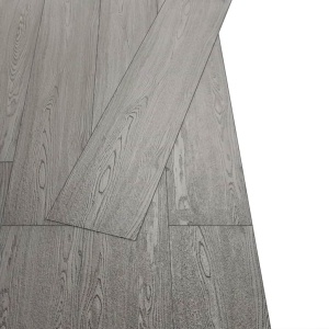 Plăci de pardoseală autoadezive, gri inchis, 5,02 m², 2 mm, PVC - Img 2