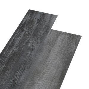 Plăci de pardoseală autoadezive, gri lucios, 4,46 m², PVC, 3 mm - Img 2