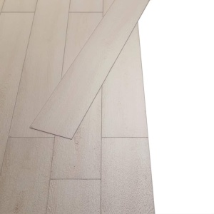 Plăci pardoseală autoadezive stejar clasic alb 5,02 m² 2 mm PVC - Img 6