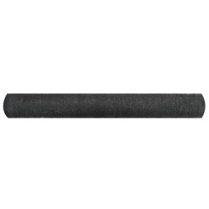 Plasă protecție vizuală, negru, 1 x 10 m, HDPE - Img 4