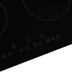 Plită ceramică cu 4 arzătoare, control tactil, 6600 W - Img 4