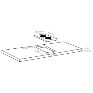 Plită cu inducție cu 2 arzătoare, control tactil, sticlă, 3500 W - Img 4