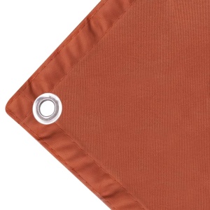 Prelată balcon, material textil oxford, 75 x 400 cm, teracota - Img 3