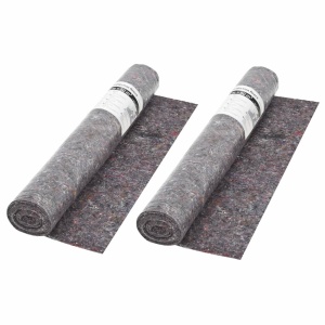 Protecție antiderapantă podea zugravi 2 buc, 50m, 180g/m², gri - Img 2