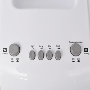 Răcitor de aer 80 W, 4 L, 270 m³/h, 25 x 26 x 56 cm - Img 2