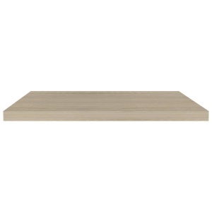 Rafturi de perete suspendate 4 buc., stejar, 80x23,5x3,8 cm MDF - Img 8