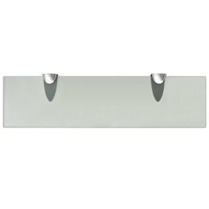 Rafturi suspendate, 2 buc,. 40 x 10 cm, sticlă, 8 mm - Img 4
