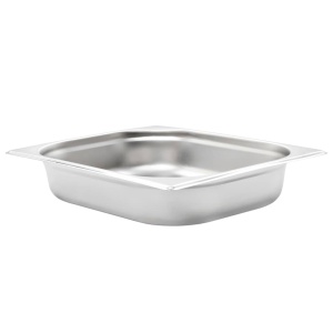 Recipiente Gastronorm 4 buc. GN 1/2 65 mm oțel inoxidabil - Img 3