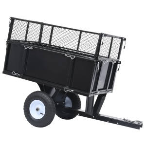 Remorcă basculantă tractor de tuns gazon, incărcătură 150 kg