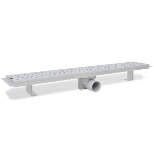 Rigolă duș liniară, model bule, oțel inoxidabil, 730 x 140 mm - Img 4