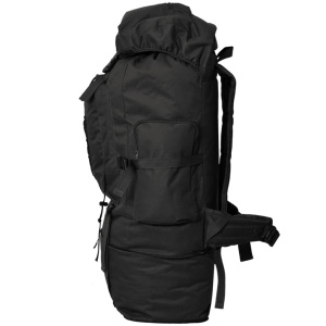 Rucsac in stil militar XXL 100 L, Negru - Img 4