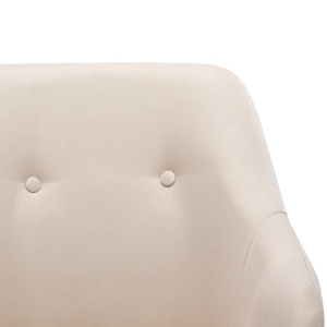 Scaun balansoar, crem, material textil - Img 6