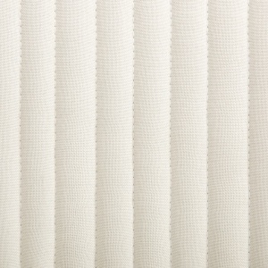 Scaune de bucătărie, 6 buc., crem, material textil - Img 2