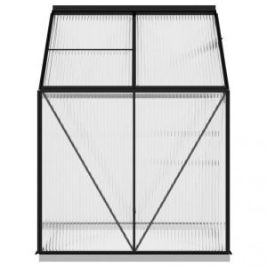 Seră, antracit, 2,47 m² aluminiu - Img 5