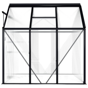 Seră, antracit, 3,61 m², aluminiu - Img 7