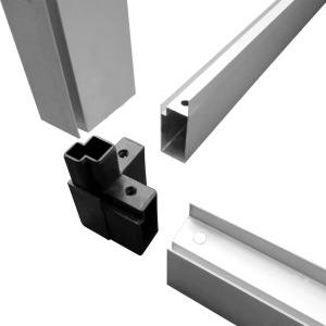Seră din aluminiu ranforsat cu cadru la bază, 7,55 m² - Img 12