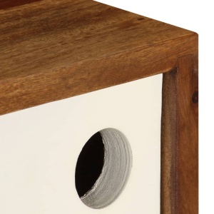 Servantă, 118 x 30 x 66 cm, lemn masiv de palisandru - Img 6