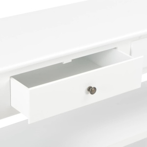 Servantă, alb, 110x35x80 cm, MDF - Img 7