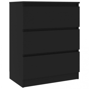 Servantă, negru, 60 x 35 x 76 cm, PAL - Img 2