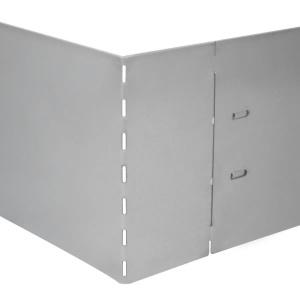 Set 15 separatoare flexibile pentru gazon, oțel galvanizat, 100 x 15cm - Img 5