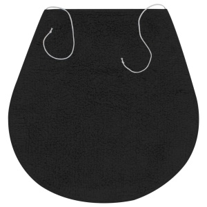 Set covorașe baie, 3 piese, antracit, textil - Img 5
