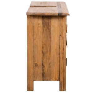 Set mobilier baie din lemn masiv de pin reciclat - Img 7