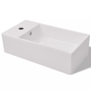 Set mobilier baie format din 3 piese cu chiuvetă inclusă, Bej - Img 6