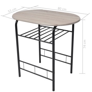 Set mobilier bar mic dejun, MDF - Img 7