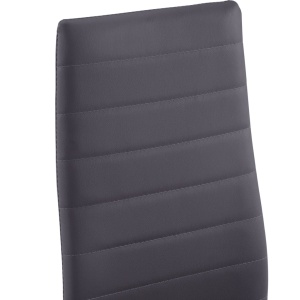 Set mobilier de bucătărie, 5 piese, gri - Img 10