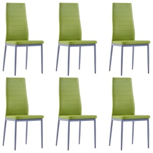 Set mobilier de bucătărie, 7 piese, verde - Img 5