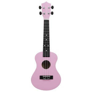 Set ukulele Soprano pentru copii, cu husă, roz, 21" - Img 6