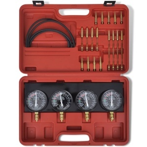 Set unelte pentru sincronizare carburator, cu manometre cu placă fixă - Img 3