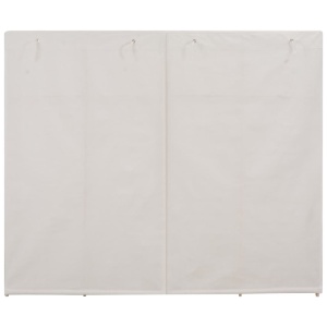 Șifonier, alb, 200 x 40 x 170 cm, material textil - Img 4