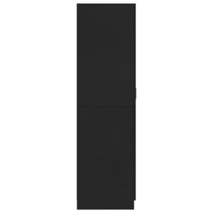 Șifonier, negru, 80 x 52 x 180 cm, PAL - Img 6