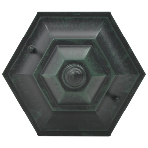 Stâlp iluminare grădină 6 buc. E27 110 cm aluminiu verde inchis - Img 7