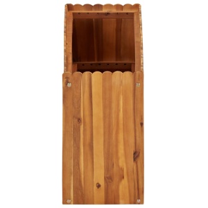 Strat inălțat de grădină, 100x30x50 cm, lemn masiv de acacia - Img 3