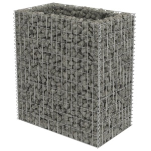 Strat inălțat gabion, 90x50x100 cm, oțel galvanizat - Img 4