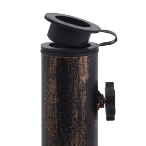 Suport de umbrelă, bronz, 12 kg, fontă, 49 cm - Img 7