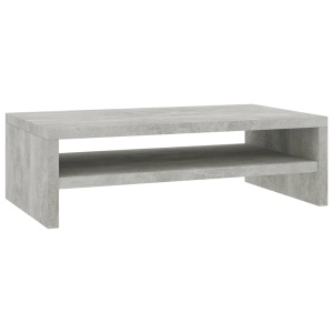Suport monitor, gri beton, 42 x 24 x 13 cm, PAL - Img 2