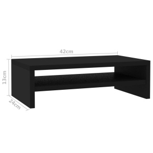Suport monitor, negru, 42 x 24 x 13 cm, PAL - Img 5