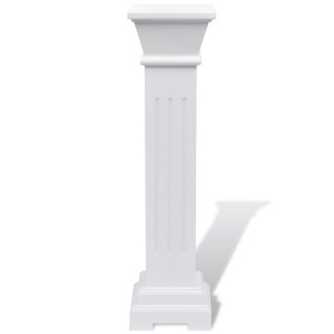 Suport plante in formă de pilon clasic pătrat, MDF - Img 4