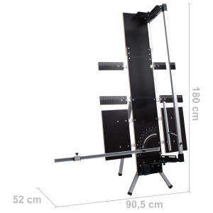 Tăietor de spumă cu picioare din aluminiu, 200 W - Img 9