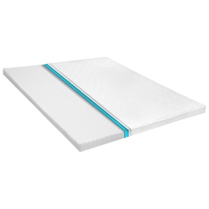 Topper de saltea, profil tip ou cu spumă rece, 6 cm, 160x200 cm