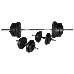 Turn de forță cu set de haltere și gantere 60,5 kg - Img 6