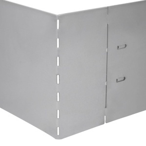 142668 Garduri de gazon, 5 buc, oțel galvanizat, 100 x 20 cm - Img 7