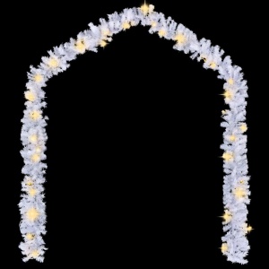 242424 Ghirlandă de Crăciun cu becuri LED, alb, 5 m - Img 2