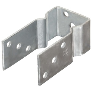 Ancore de gard, 12 buc., argintiu, 7x6x15 cm, oțel galvanizat - Img 2