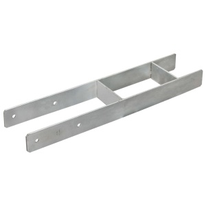 Ancore de gard, 6 buc., argintiu, 12x6x60 cm, oțel galvanizat - Img 2