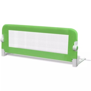Balustradă de siguranță pentru pat de copil, verde, 102x42 cm - Img 2